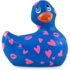 Вибратор-уточка Big Teaze Toys I Rub My Duckie 2.0, сине-фиолетовый E29014 (жен. вибратор)