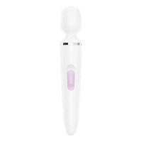Вибромассажер Satisfyer Wand-er Woman White/Chrome  Белый, J2018-47-2 Вибромассажер Satisfyer Wand-er Woman White/Chrome  Белый, J2018-47-2