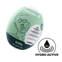 Мастурбатор Masturbator Egg Single riffle Light green Зеленый, 4010007