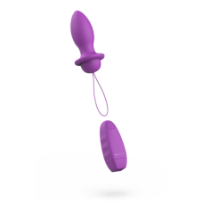 Анальная пробка на пульте управления Bfilled Classic Orchid , фиолетовая BSCBF1269