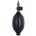 Помпа вакуумная Eroticon PUMP X1 с грушей, чёрная, 60x230 мм
