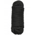 Верёвка для бондажа и декоративной вязки, чёрная, 10 м