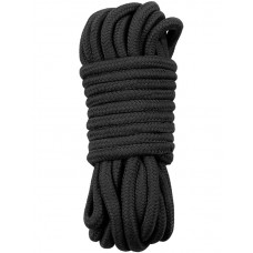 Верёвка Fetish Bondage Rope для бондажа и декоративной вязки, чёрный, 10 м