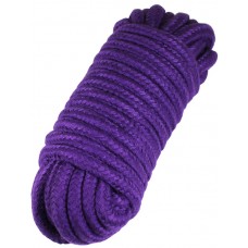 Верёвка для бондажа и декоративной вязки, фиолетовая, 10 м