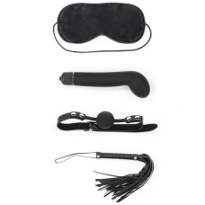 Набор Deluxe Bondage Kit для игр (маска, вибратор, кляп, плётка)