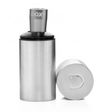 Вибропуля Doxy Bullet серебряная, d=25 мм