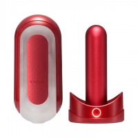 Мастурбатор Tenga Flip Zero Red Warming с подогревом