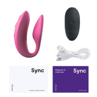 Вибратор для пар We-Vibe Sync 2 розовый