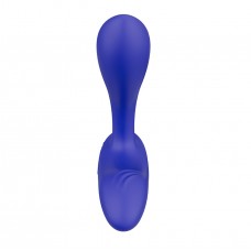 Вибратор We-Vibe Vector+ синий, в комплекте батарейка для пульта