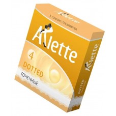 Презервативы Arlette Dotted c точечной структурой, 3 шт.