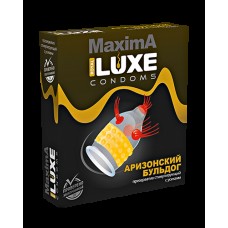 Презерватив Luxe Maxima Аризонский бульдог 1 шт.