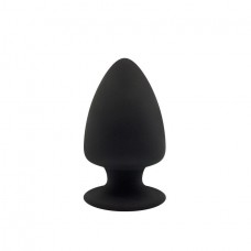 Анальная втулка SILEXD Plug Model 1, черный, XS