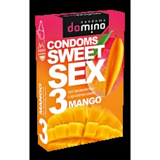 Презервативы Luxe Domino Sweet Sex с ароматом манго, 3 шт.