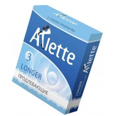 Презервативы Arlette Longer продлевающие, 3 шт.