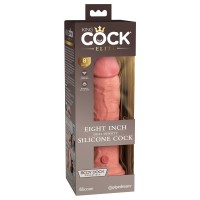 Фаллоимитатор-реалистик King Cock Ellite Dual Density телесный, 20 см