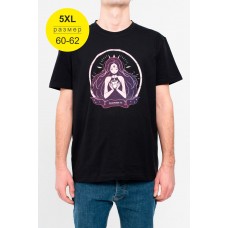 Фирменная футболка Кофейная Муза 60-62/5XL