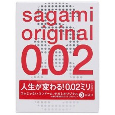 Презервативы SAGAMI Original 002 полиуретановые 3шт.