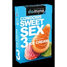 Презервативы Luxe Domino Sweet Sex с ароматом мороженного, 3 шт.
