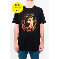 Фирменная футболка Инь-Ян (большой принт) 54/XXL