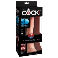 King Cock Plus Фаллоимитатор-реалистик 7" Triple Density