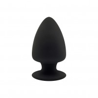 Анальная втулка SILEXD Plug Model 1, черный, S