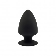Анальная втулка SILEXD Plug Model 1, черный, S