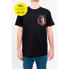 Фирменная футболка Инь-Ян (малый принт) 5XL/60-62