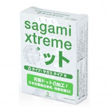 Презервативы Sagami Xtreme Type-E латексные, с точечной текстурой 3шт.