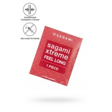 Презервативы Sagami Xtreme Feel Long латексные, ультрапрочные 1шт.