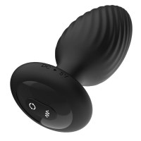 Анальная вибровтулка Nexus Tornado Medium с функцией вращения, черная Анальная вибровтулка Nexus Tornado Medium с функцией вращения, черная