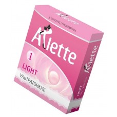 Презервативы Arlette Light ультратонкие, 3 шт.